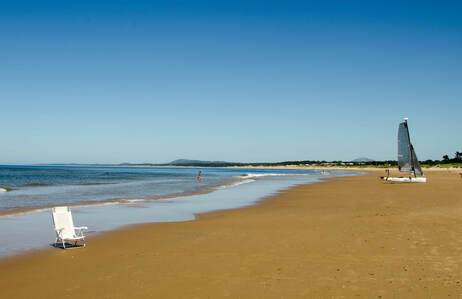 Beach at Punta del Este